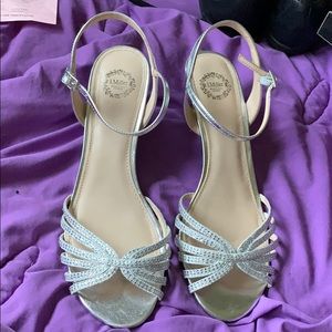 Silver heels